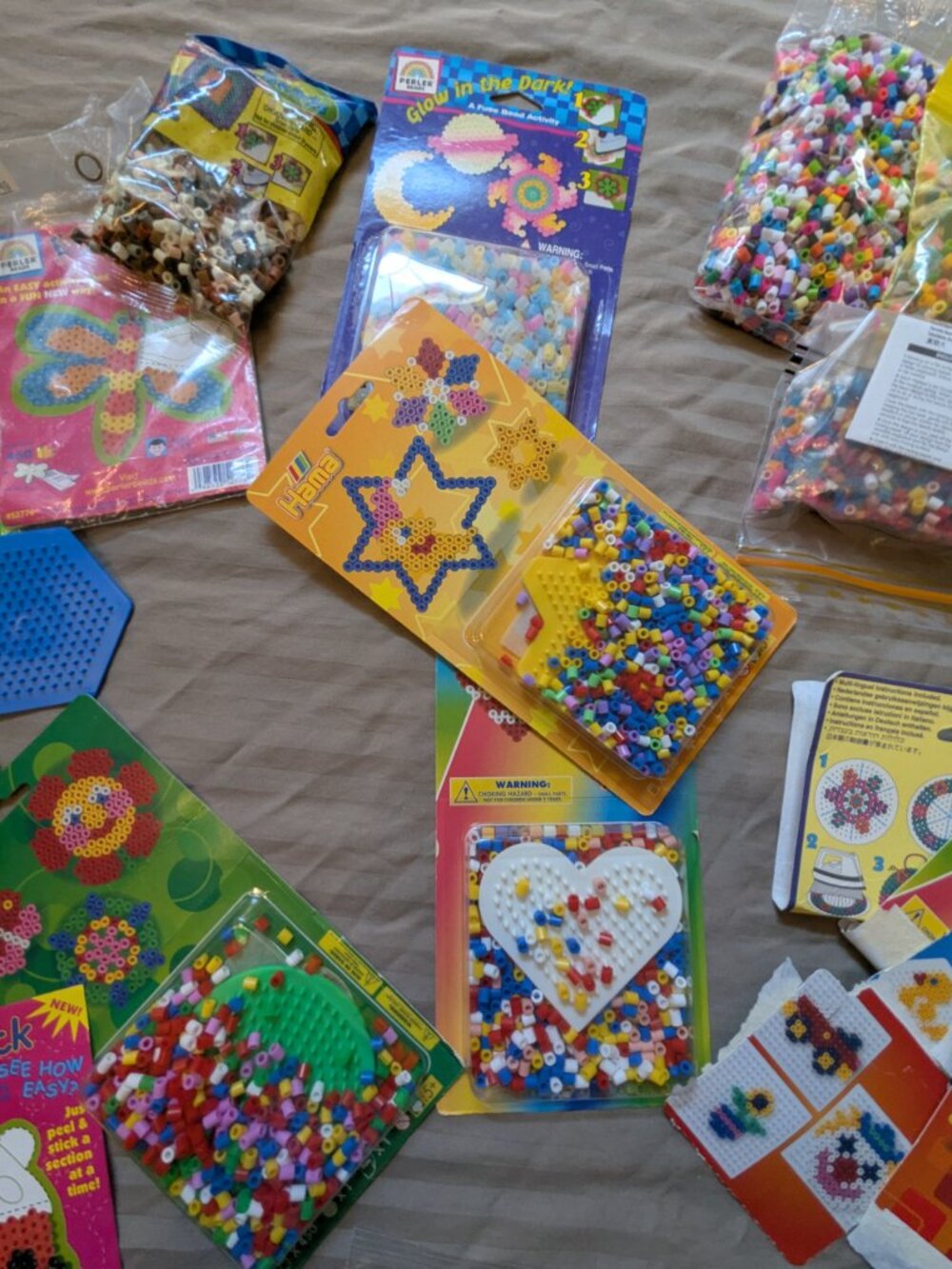 Fuse Beads, Melty Beads Enormous Craft Kit Bundle